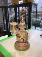 Green and Fumed Pink Ball Rig