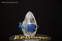 Blue Crop Circle Egg