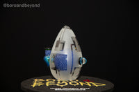 Blue Crop Circle Egg
