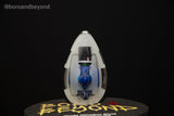 Blue Crop Circle Egg