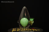 Green Crop Circle Egg