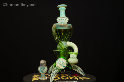 Tripod Fume Double Uptake Recycler w/ Matching Cap