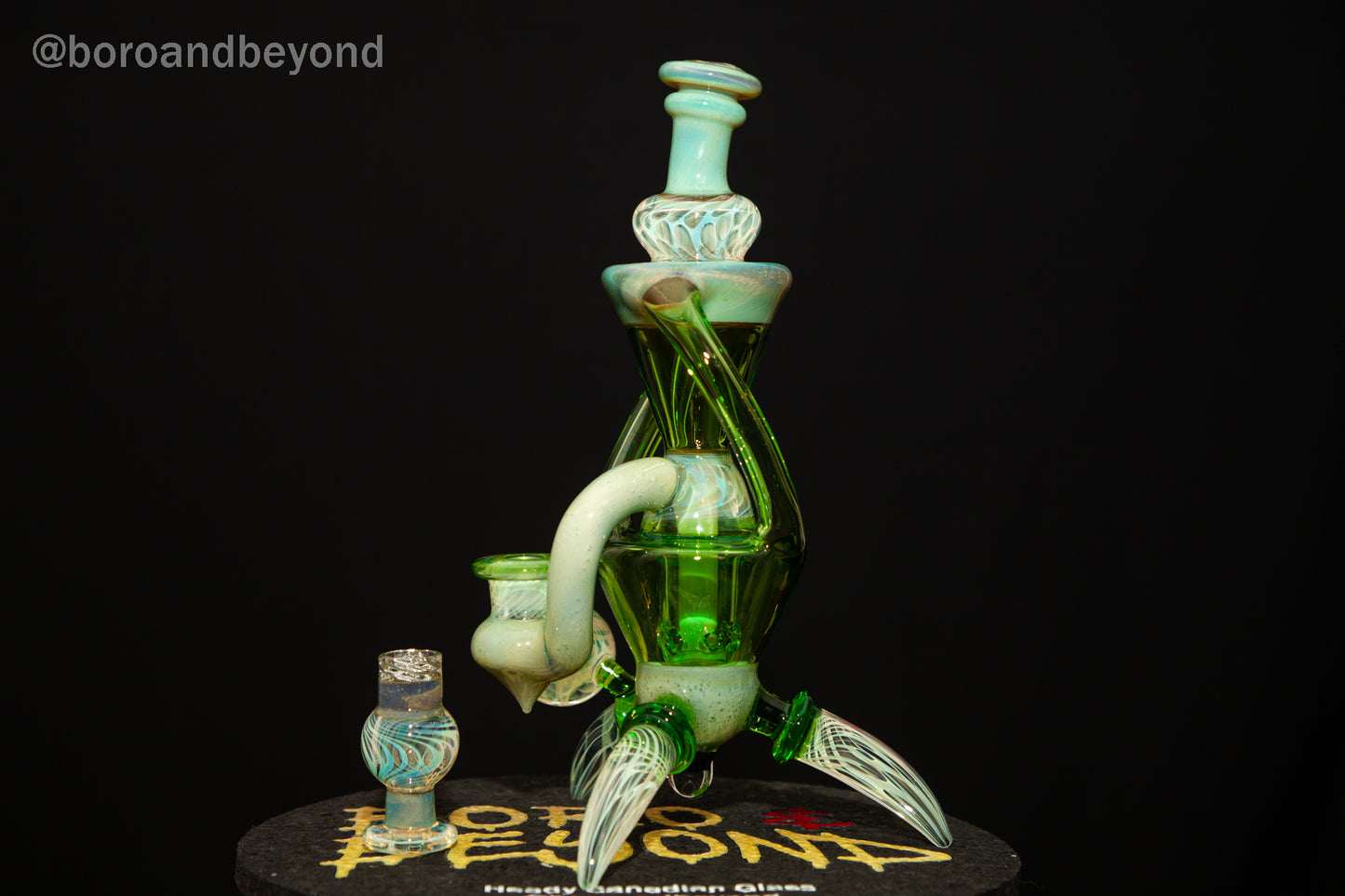 Tripod Fume Double Uptake Recycler w/ Matching Cap