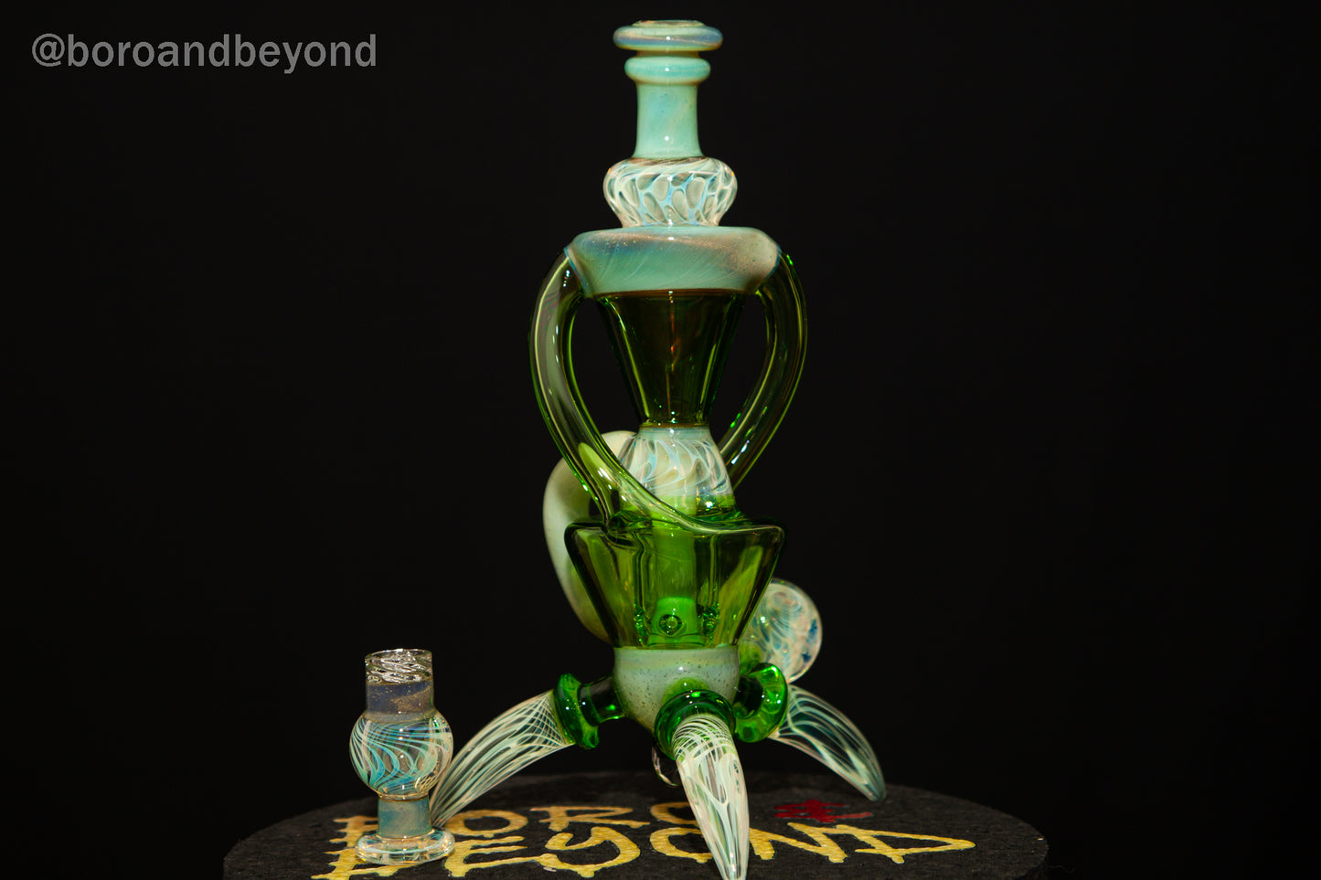 Tripod Fume Double Uptake Recycler w/ Matching Cap