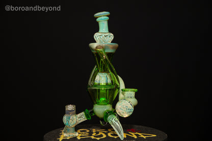 Tripod Fume Double Uptake Recycler w/ Matching Cap