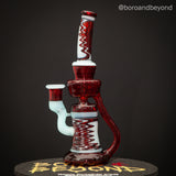 Teal and Red Encalmo Recycler