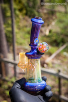 Pink Slyme over Bronze Sparkle Fumed Mini Tube