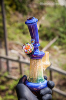 Pink Slyme over Bronze Sparkle Fumed Mini Tube