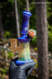Pink Slyme over Bronze Sparkle Fumed Mini Tube