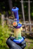 Pink Slyme over Bronze Sparkle Fumed Mini Tube