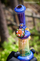 Pink Slyme over Bronze Sparkle Fumed Mini Tube