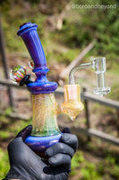 Pink Slyme over Bronze Sparkle Fumed Mini Tube