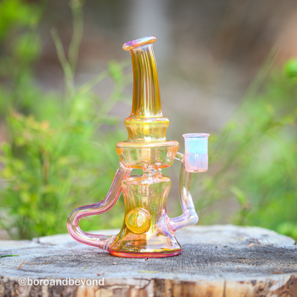 14mm Gold/Silver Pump and Dump Recycler