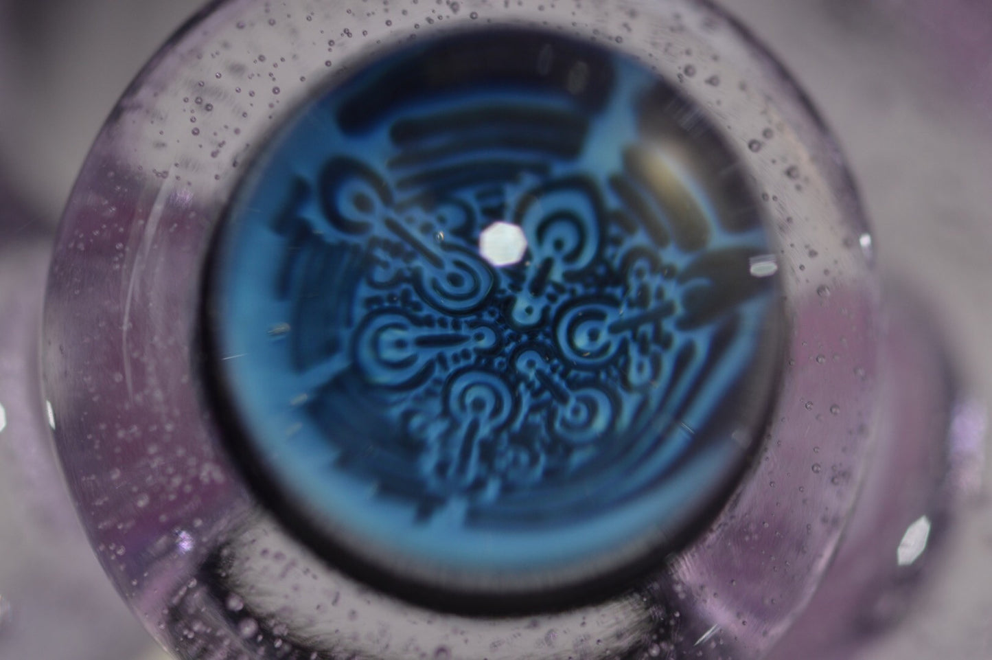 Violet Colour Drop Recycler