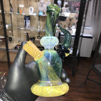 Hippo Glass Horned Reactive Fume Tube
