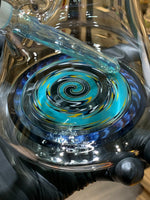 Teal and Black Accent Tube