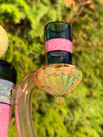 Pink Crop Circle Hourglass