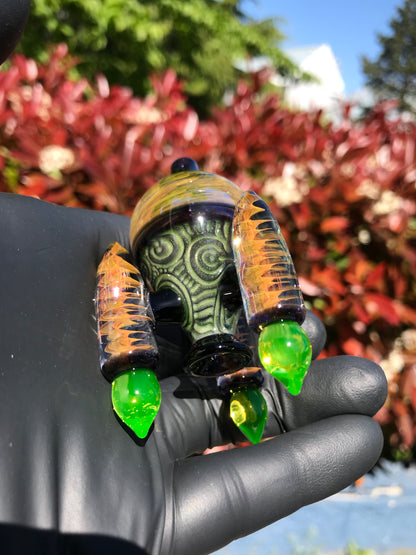 Rocket Ship with Spinner and Matching Cap