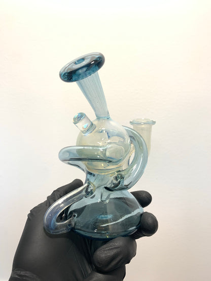 2-Tone Blue Double Recycler