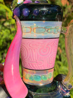 Pink Crop Circle Hourglass