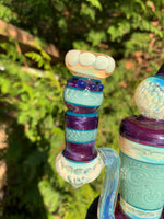 Green Crop Circle Hourglass