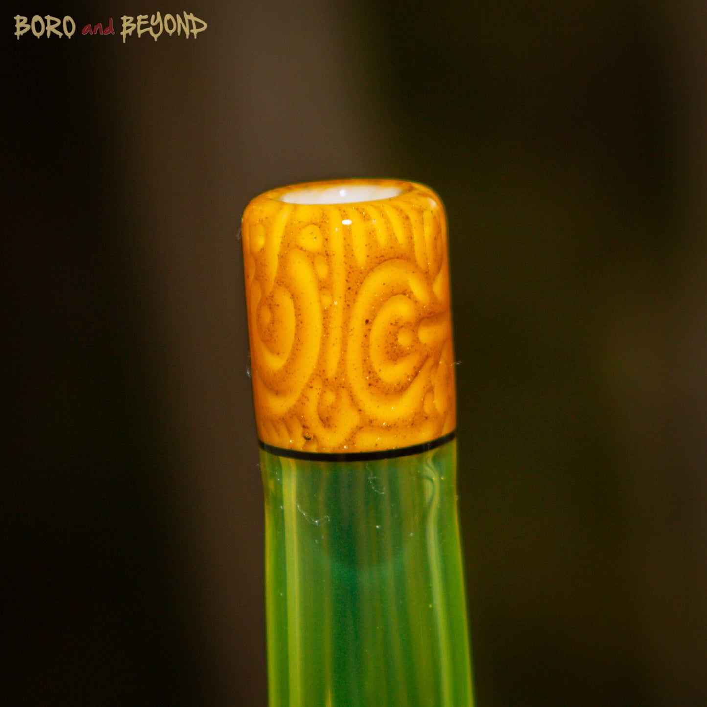 Yellow and Crop Circle Mini Tube