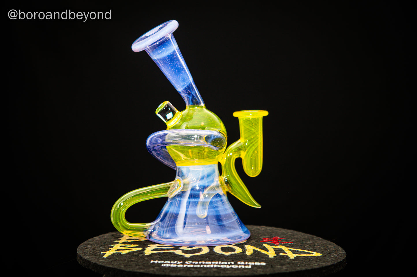 2-Tone Blue/Yellow Recycler