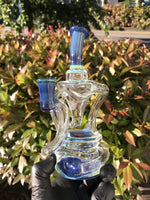 Blue Accented Twisted Recycler