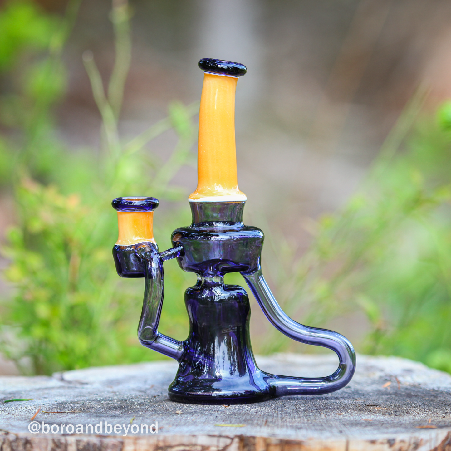 Pumpkin Spice Satin/Dark Amethyst Pump and Dump Recycler
