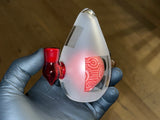 Mini Red Crop Circle Egg
