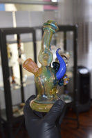 Rainbow Ghost Fume Mini Tube with Blue Horns