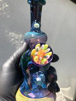 Blue Thunder and Fume over Purple Lollipop Mini Tube