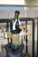Alien Tech Mini Tube with Opaline Horns