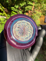 Green Crop Circle Hourglass
