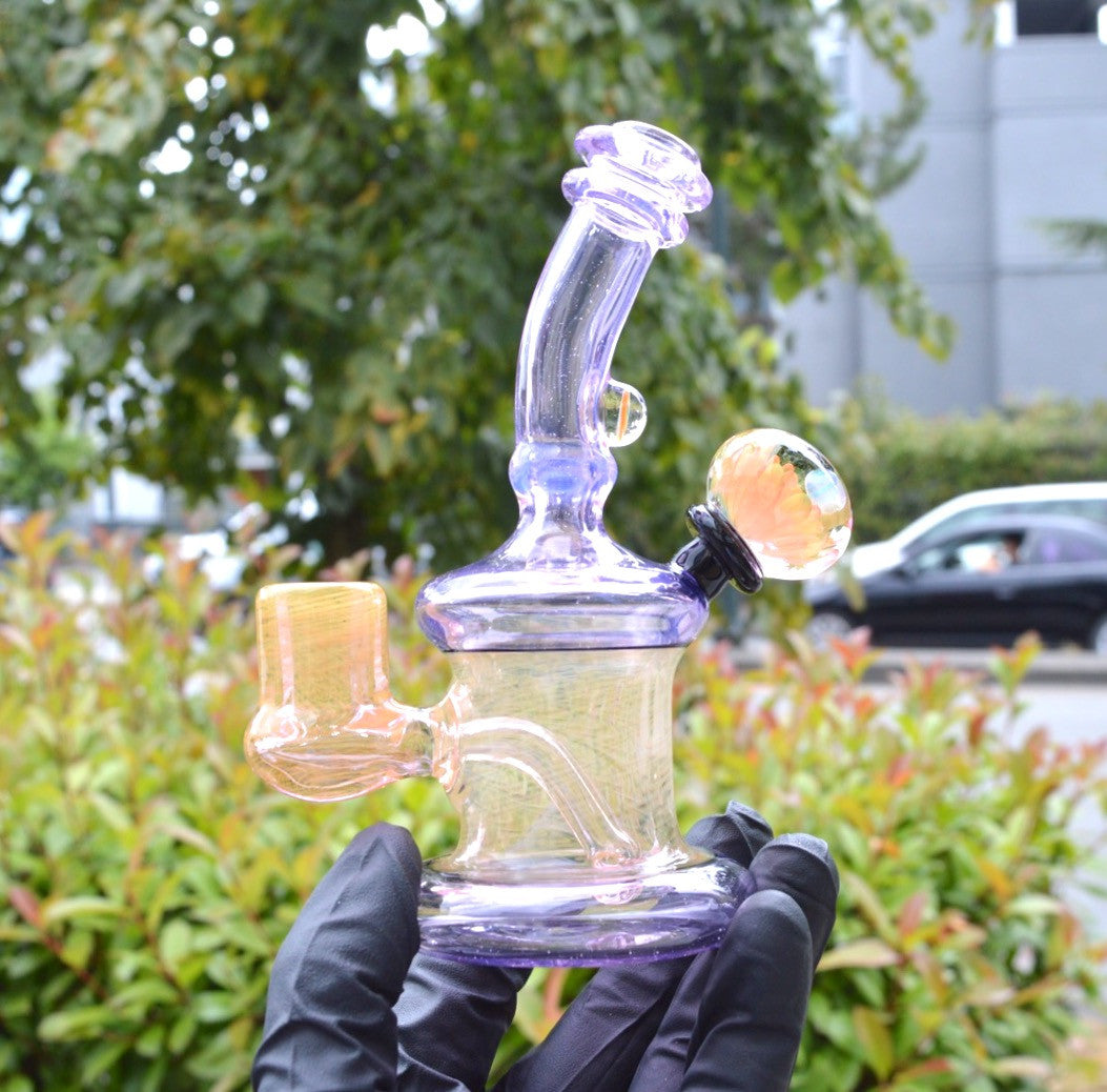 Transparent Purple and Fume Minitube