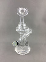 Clear Recycler with Fume Marble