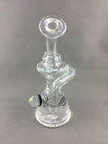Clear Recycler with Fume Marble