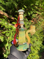 Wrap and Rake Tube w/ Red Horns