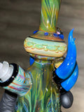 Blue Horn Flask