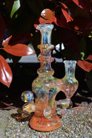 Layered Gold and Silver Fume Tube