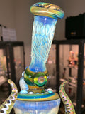Dual Horn Hourglass Fumed Piece