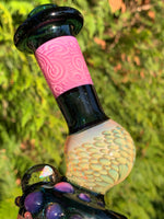 Pink Crop Circle Hourglass