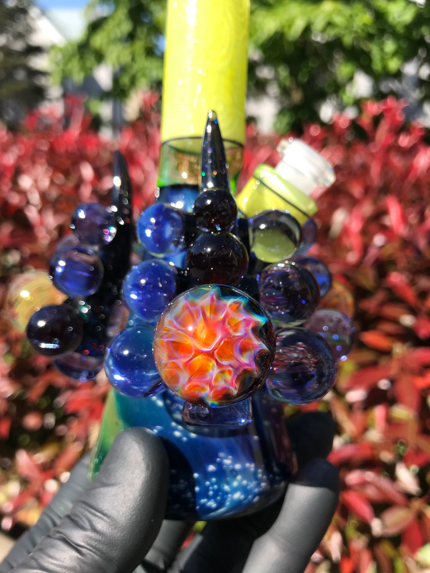 Cosmic Fume Marbled Out Mini Tube