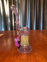 Pink Lollipop Sherlock Bubbler