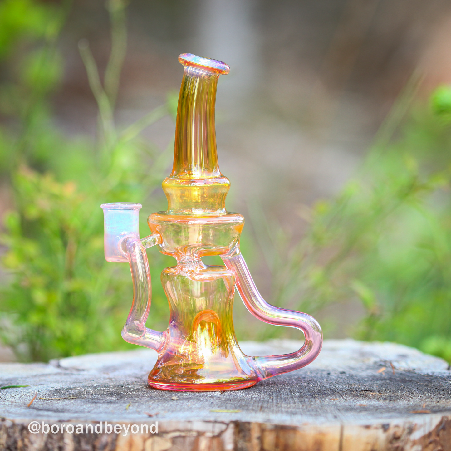 14mm Gold/Silver Pump and Dump Recycler