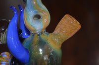 Rainbow Ghost Fume Mini Tube with Blue Horns