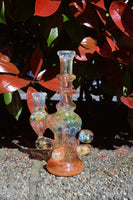 Layered Gold and Silver Fume Tube