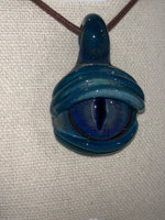 Turquoise Eyeball Pendant