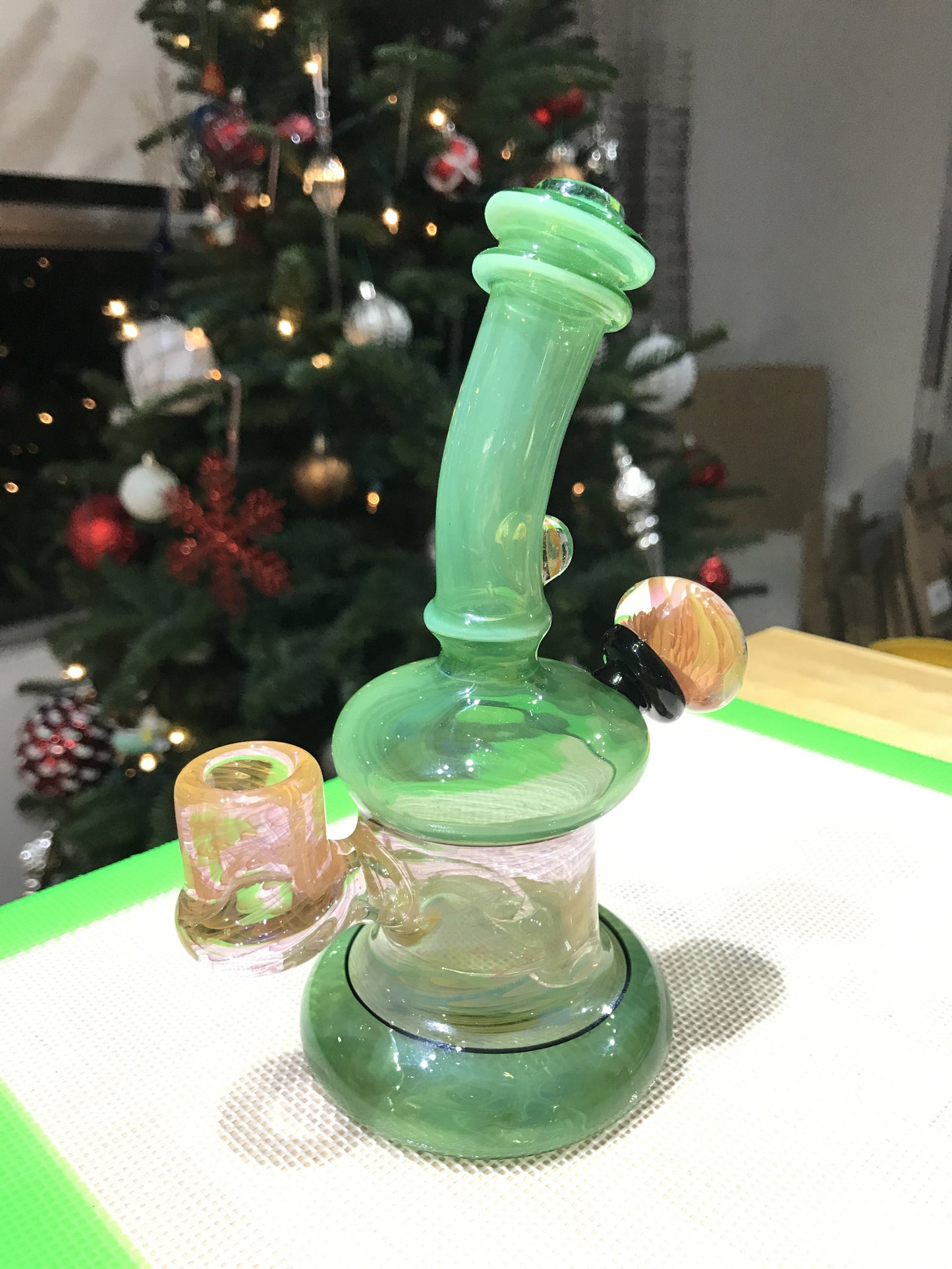Milky Green Fumed Mini Tube