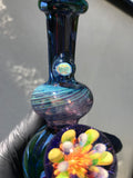 Blue Thunder and Fume over Purple Lollipop Mini Tube